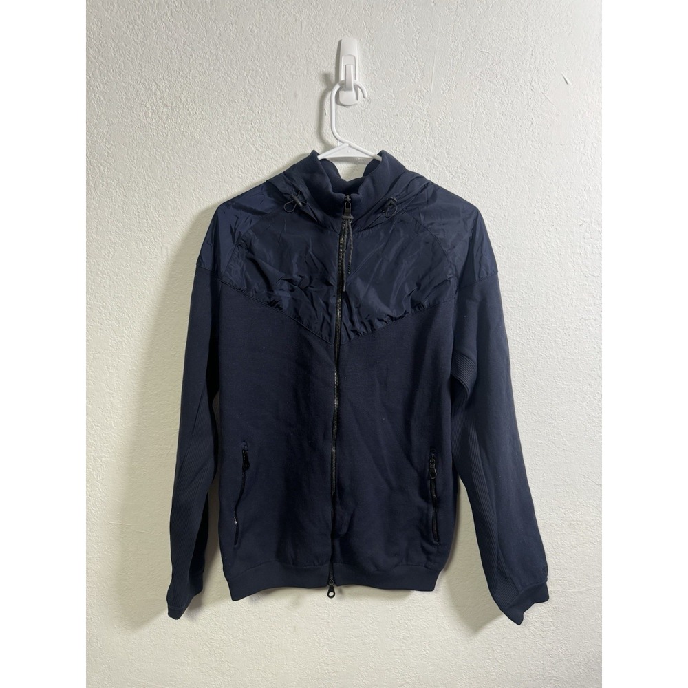 Nike NSW Jacket SZ M Full Zip‎ Rare $600 RETAIL Italy Hoodie Blue